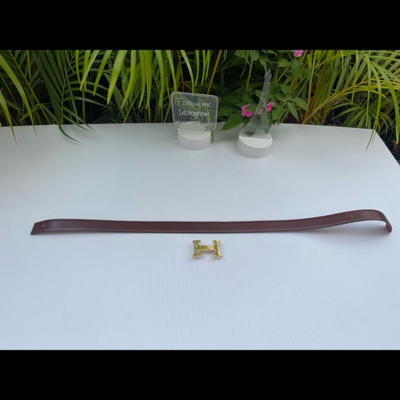 Hermès Belt Reversible browns Leather - Picture 8 of 12